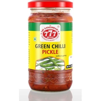 777 Green Chilli Pickle