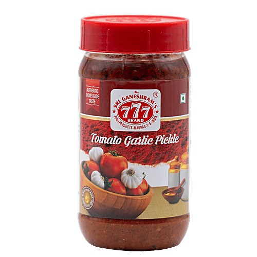 777 Tomato Garlic Pickle 300 GM