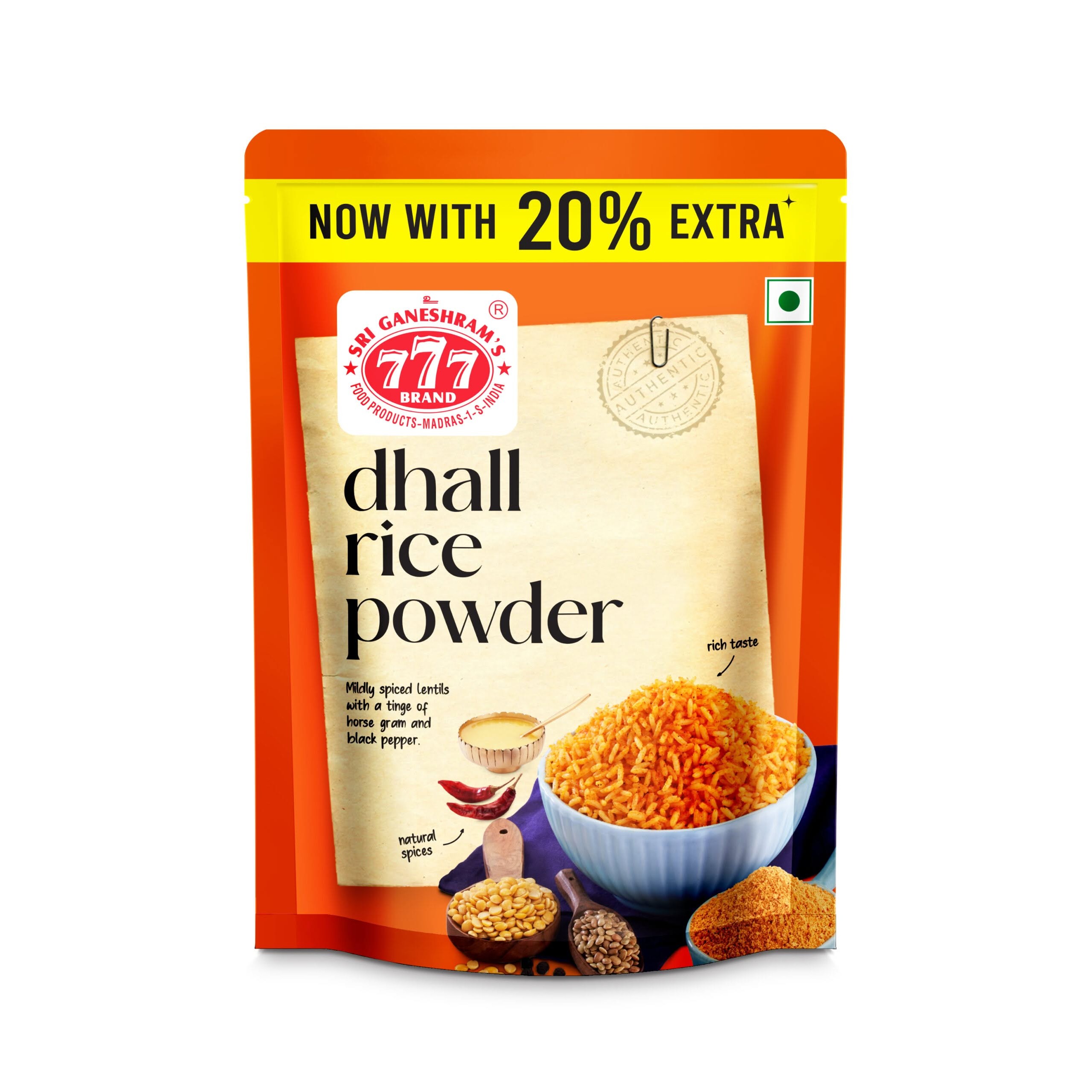 777 DHALL RICE POWDER 165 GM