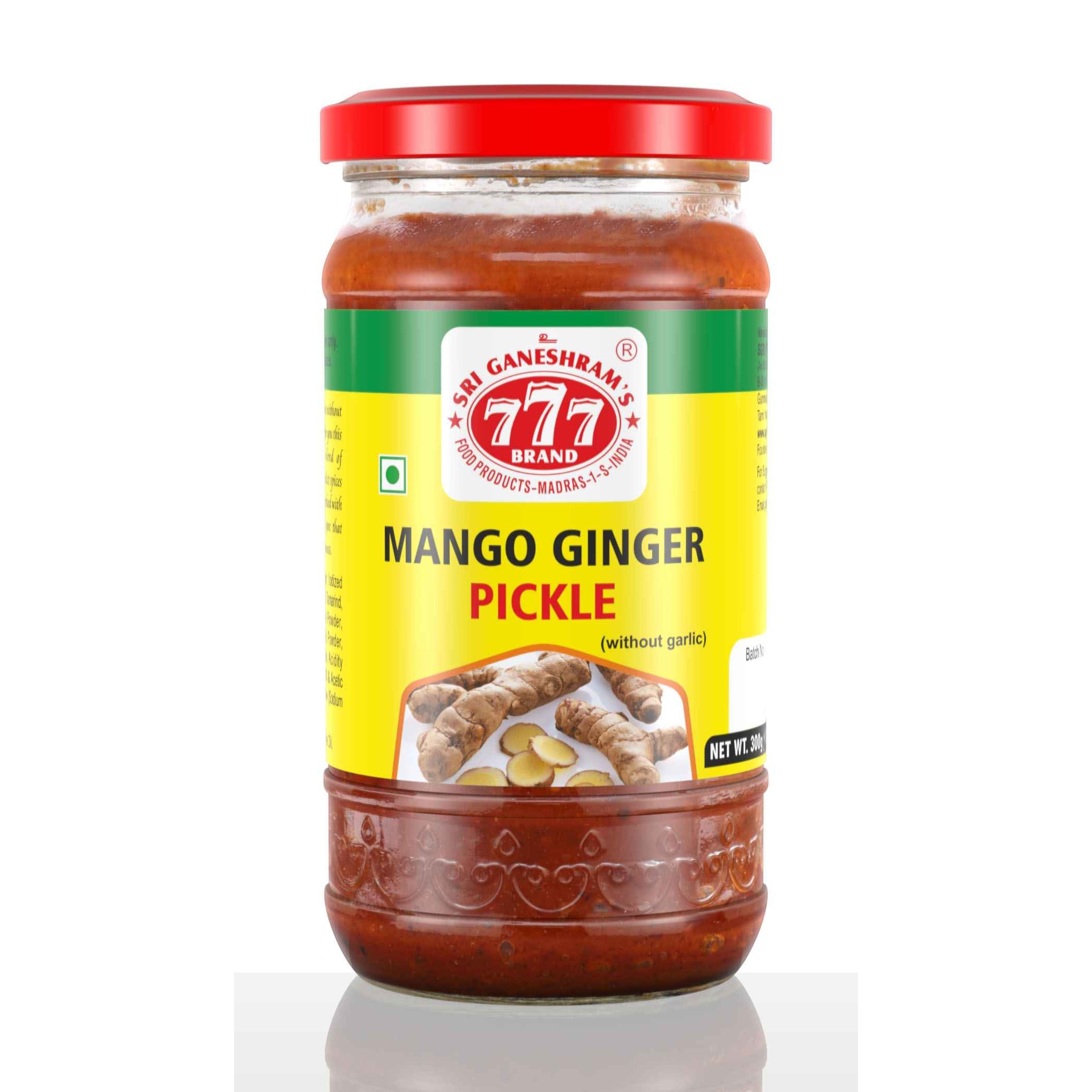 777 Mango Ginger Pickle 300 GM