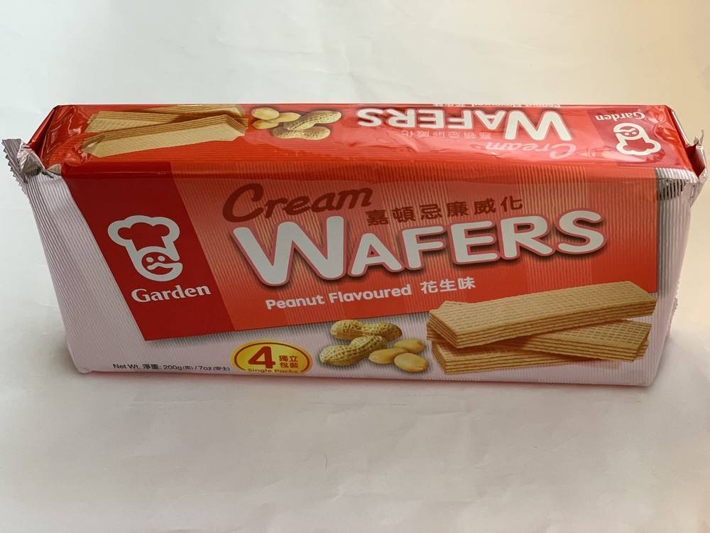 Garden Cream Wafers Peanut 7 Oz