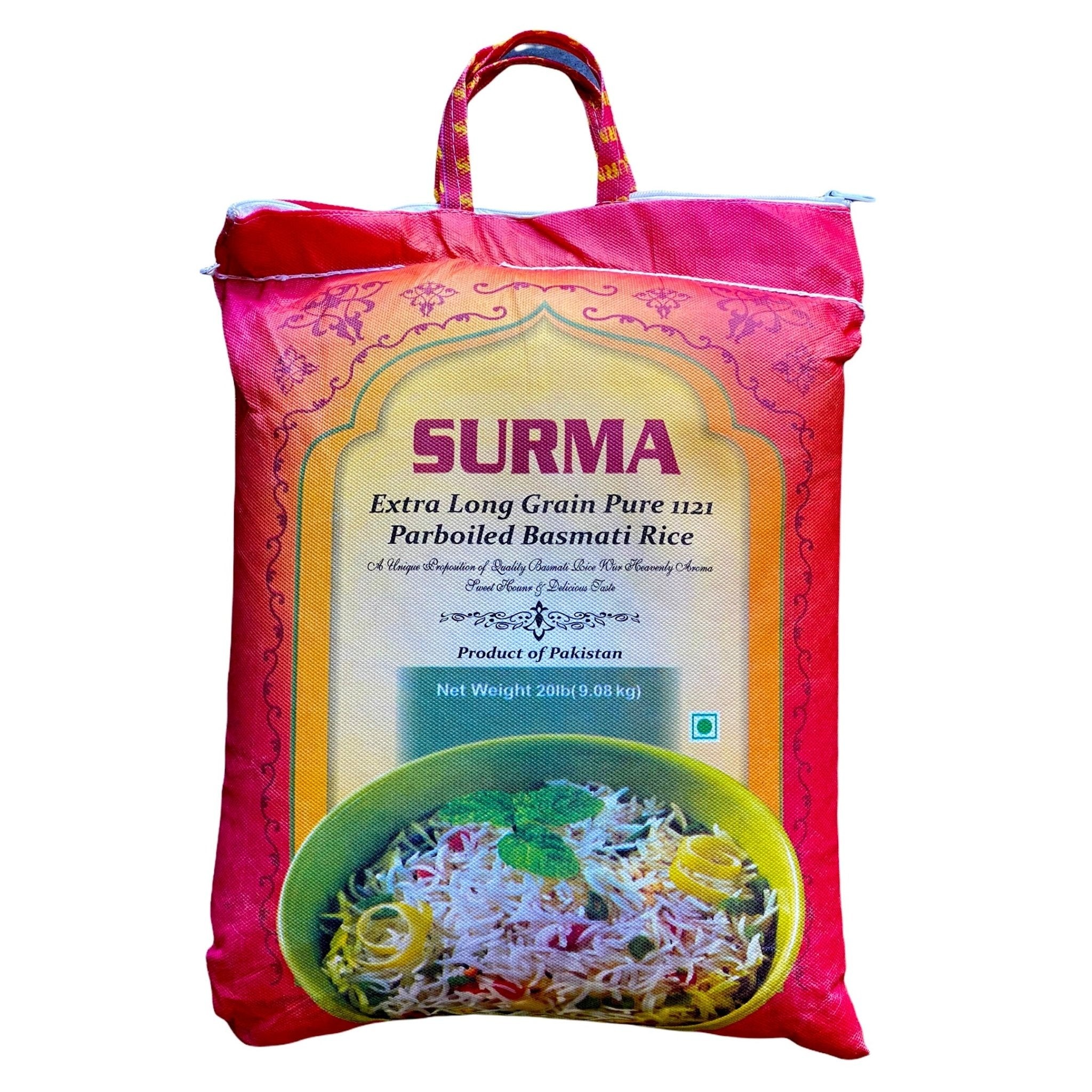 SURMA BASMATI RICE 20 LBS
