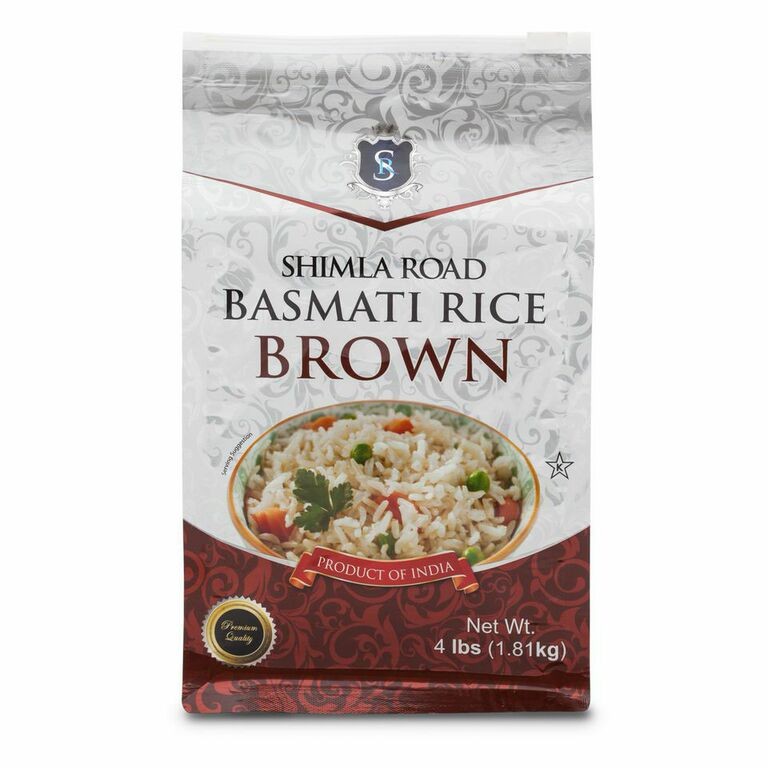 SHIMLA ROAD BASMATI BROWN RICE 4 LBS