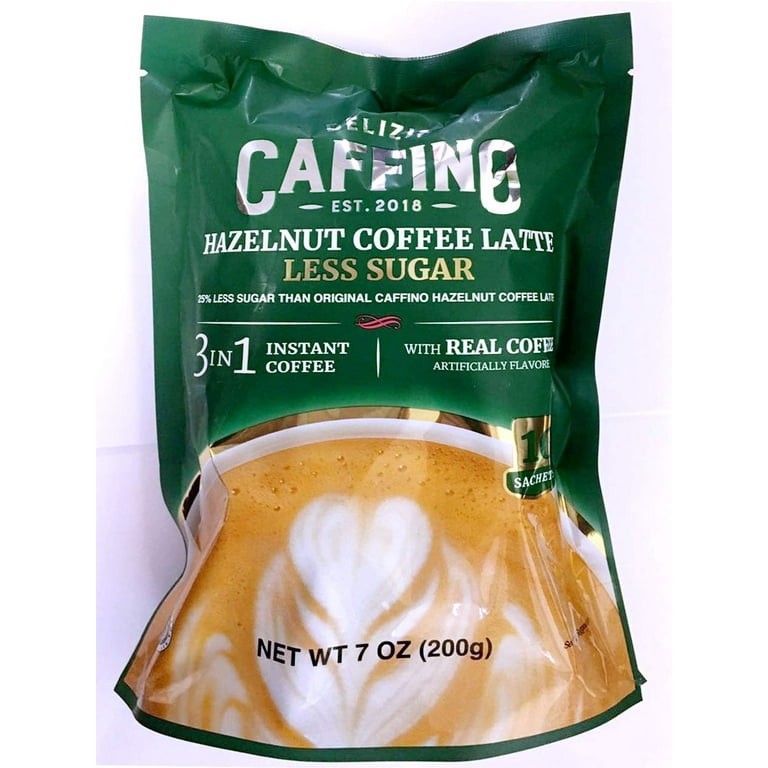 Caffino 3 In1 Coffee Less Sugar 7 OZ