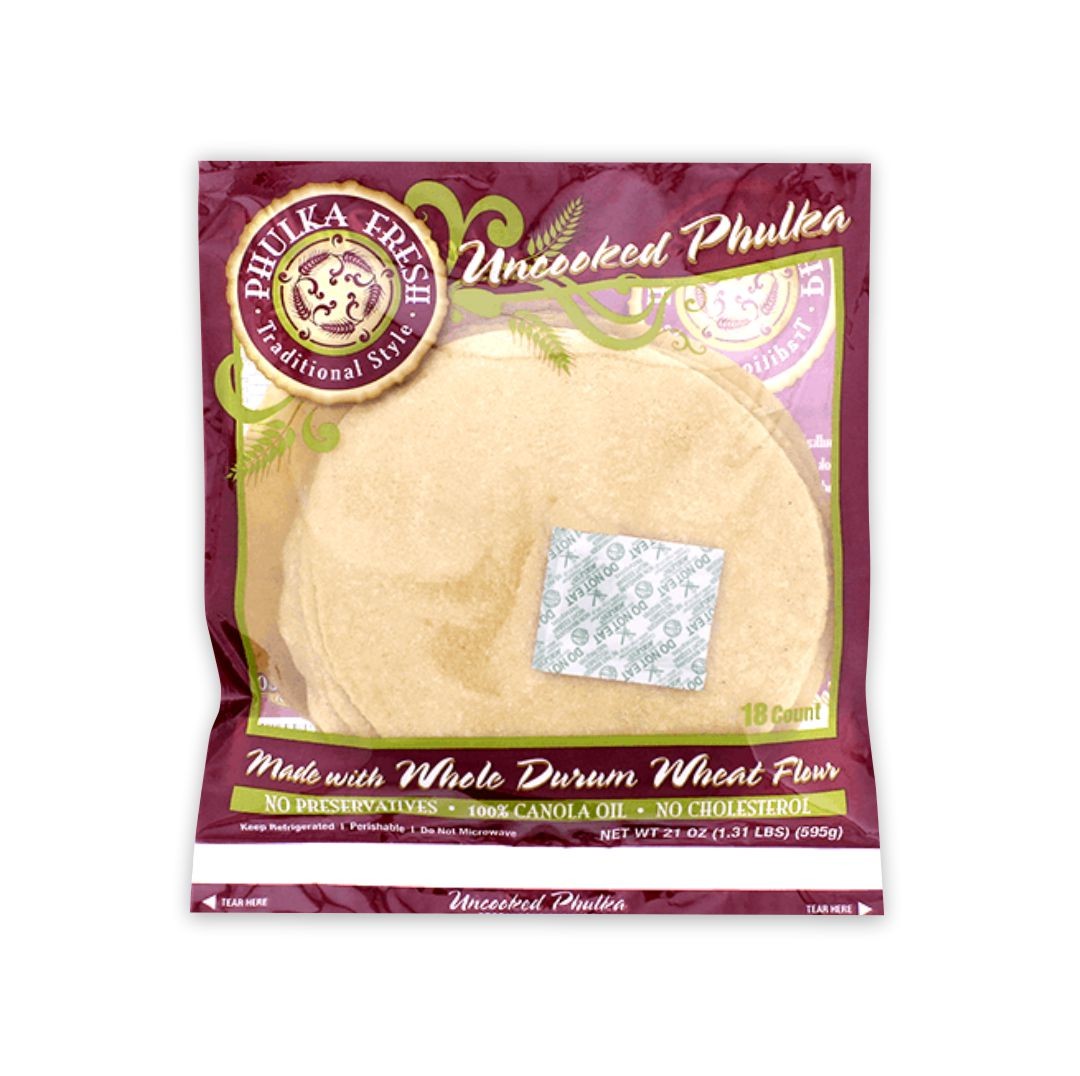 Phulka Fresh Organic Uncooked 480 GM