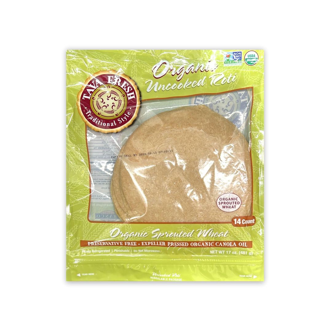 TAVA FRESH ORG UNCOOKED ROTI 14 COUNT
