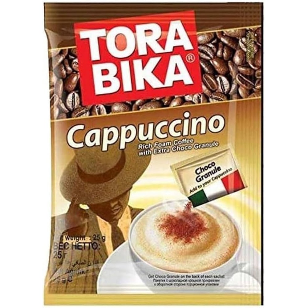 Tora Bika Cappuccino Coffee 22x25g 1 PACK