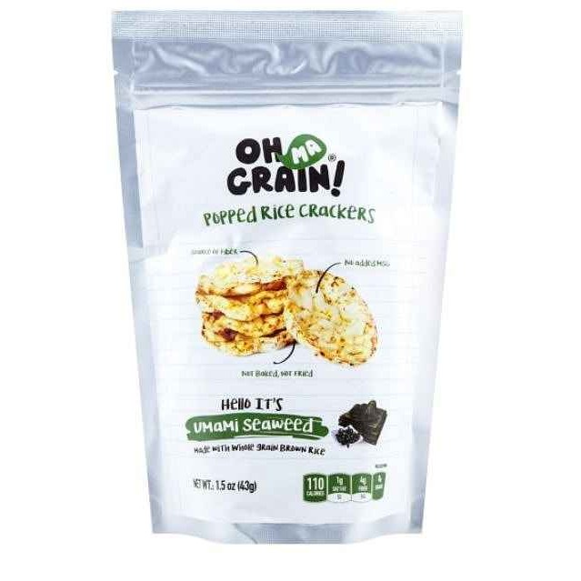 Oh Ma Rice Crackers Sweaweed 43 GM