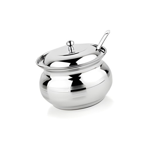 STEEL GHEE POT MANSI