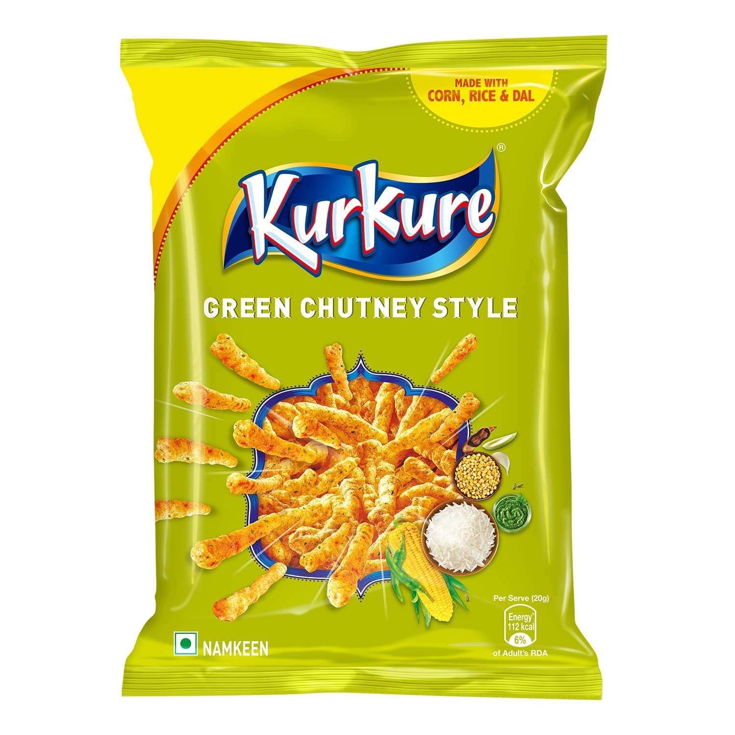 Kurkure Green Chutney Style 90 GM