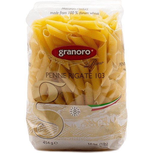 Granoro Penne Rigate Pasta 454 GM