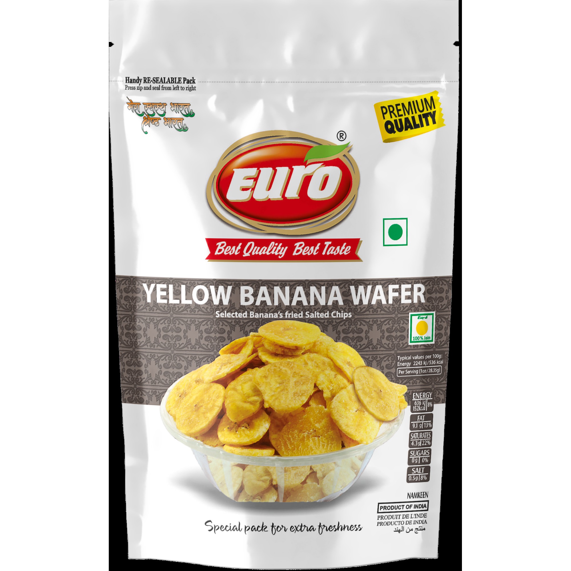 Euro Yellow Banana Wafer 0.33 LBS