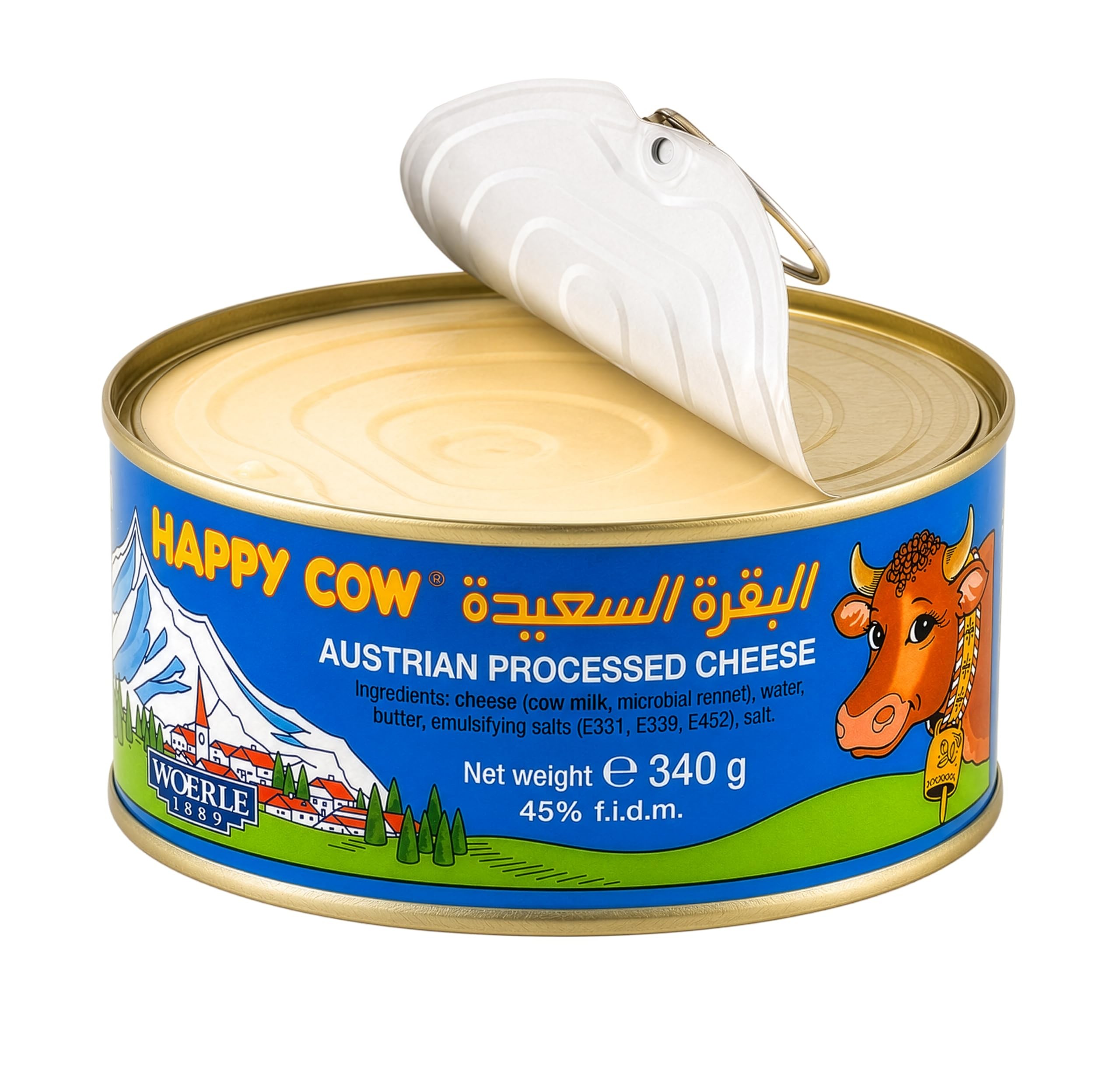 Happy Cow Austrian Cheese 340 GM