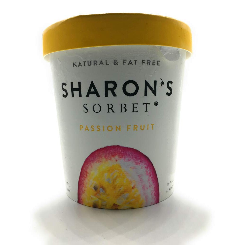SHARONS SORBET PASSION FRUIT 1 Lbs