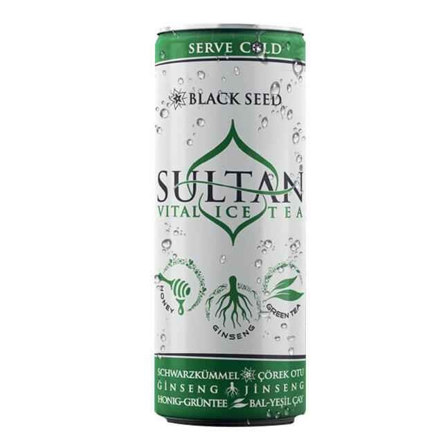 Sultan Black Seed Cola Green 250 ML