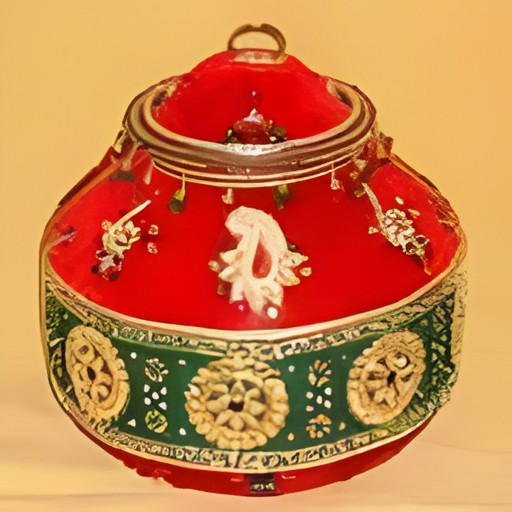 Decorated Karva 4.5 Inch 1 COUNT