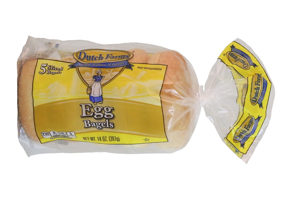 DUTCH FARMS BAGELS EGG                   14 OZ