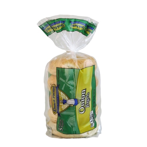 DUTCH FARMS BAGELS ONION                 14 OZ
