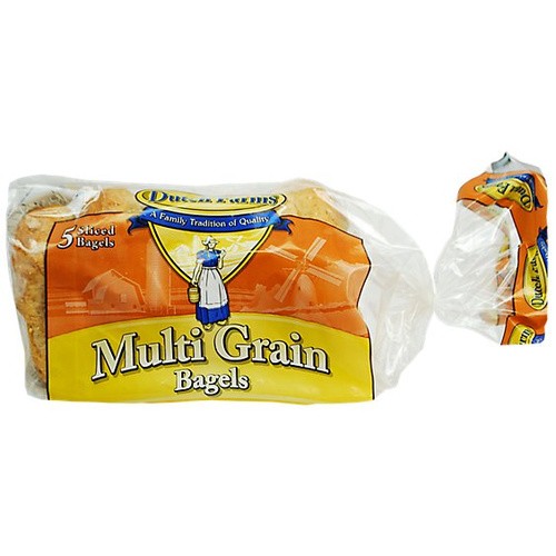 DUTCH FARMS BAGELS MULTIGRAIN 14 OZ