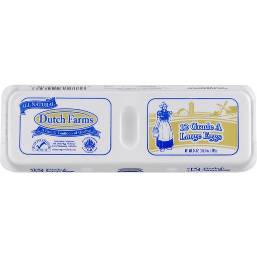 GRADE A LARGE EGGS DOZEN                 1 CASE