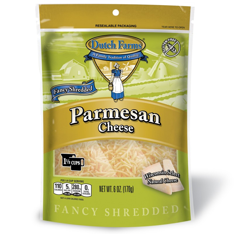DUTCH SHREDDED PARMESAN 0.38 Lbs