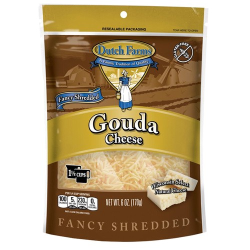 FANCYCUT SHRED GOUDA                    6 OZ