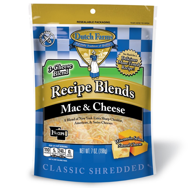 DUTCH FARMS RECIPE BLEND SHRED MAC&C 7 OZ