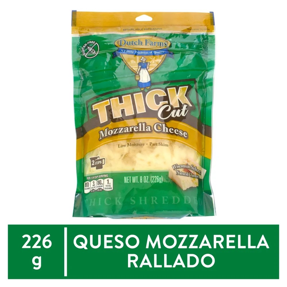 THICKCUT SHRED MOZZARELL                 8 OZ