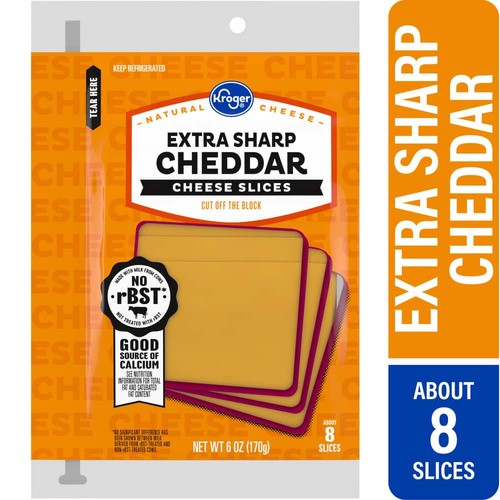 SLICES EXTRA SHARP                       6 OZ