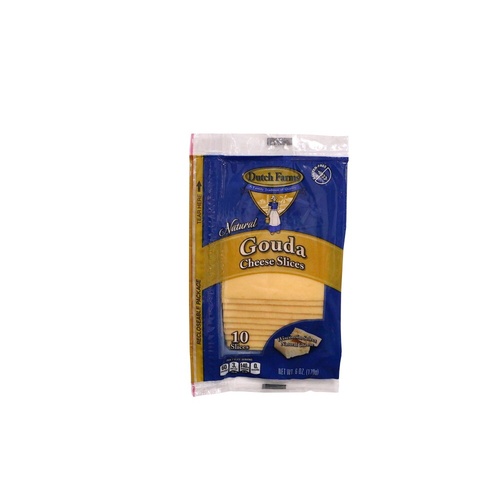DUTCH FARMS SLICES GOUDA                 6 OZ