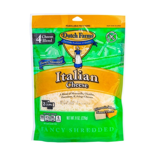 DUTCH FARMS FNCYCUT SHRED ITALIAN        8 OZ