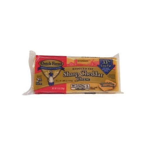 DUTCH FARMS BAR 2 RF SHARP CHEDDAR 8 OZ