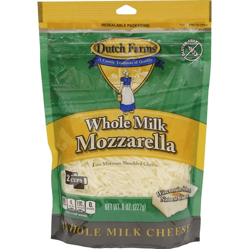 FANCY CUT SHRED MOZZARELLA               8 OZ