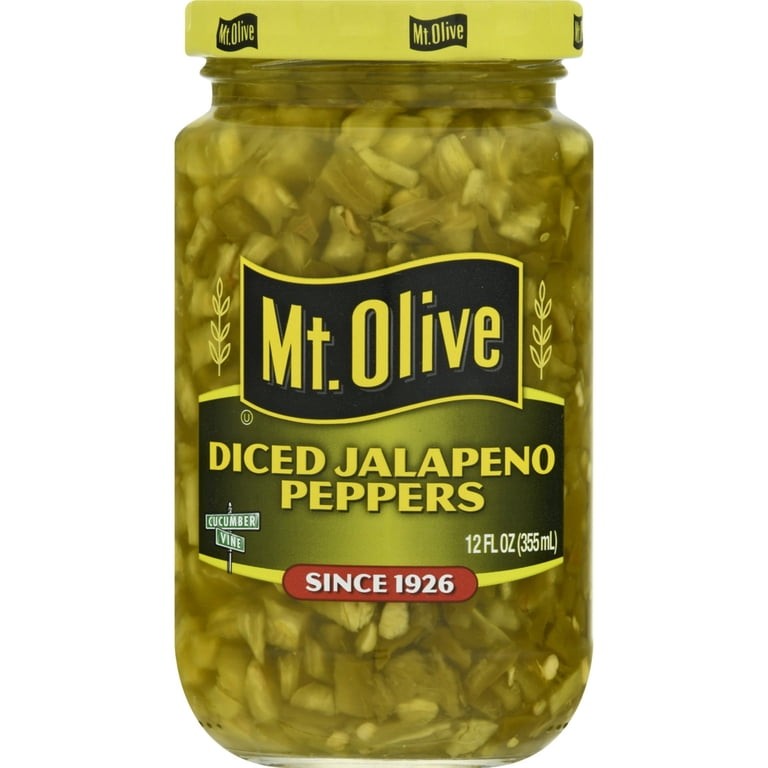 MT OLIVE DICED JALPENOS 12 OZ