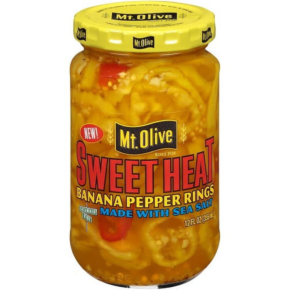 MT OLIVE BANANA PEPPER RINGS 12 OZ