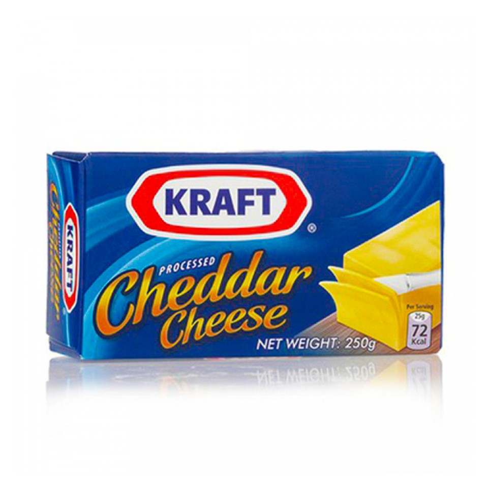 Kraft Cheddar Cheese 250 GM