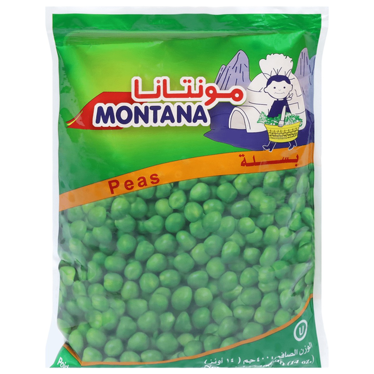 Montana Green Peas 14 OZ