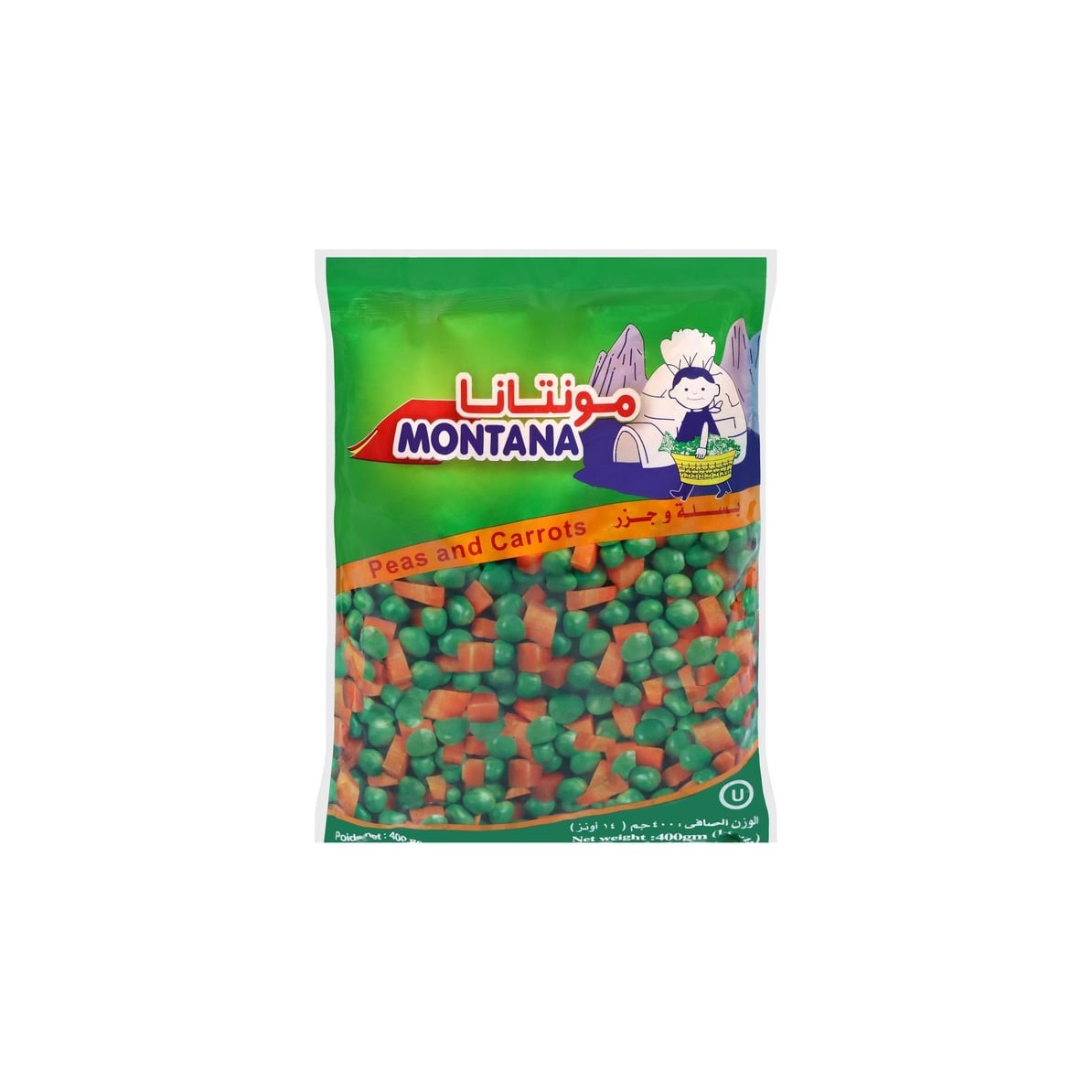 MONTANA PEAS AND CARROTS 14 OZ