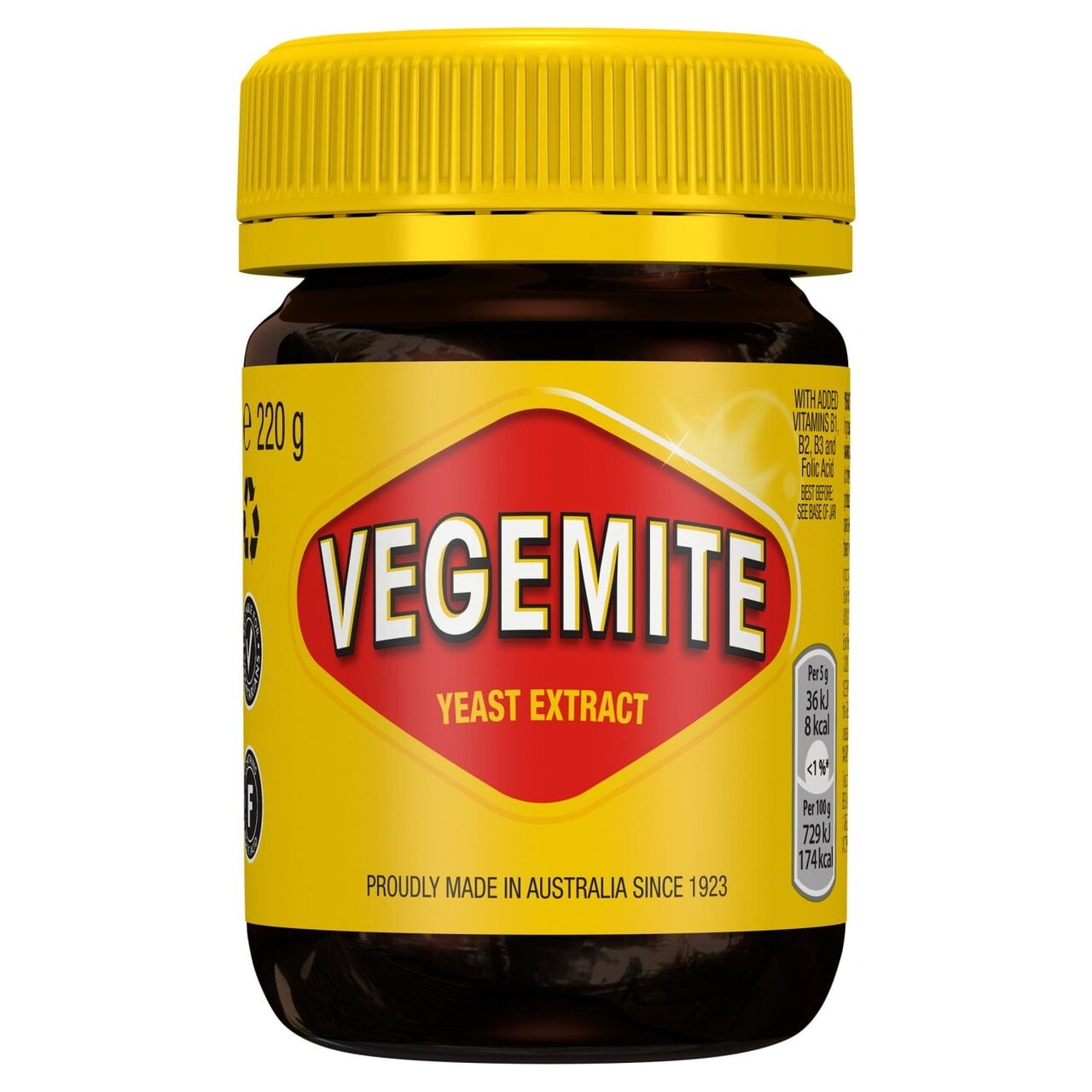 YEAST EXTRACT VEGEMITE 220 GM
