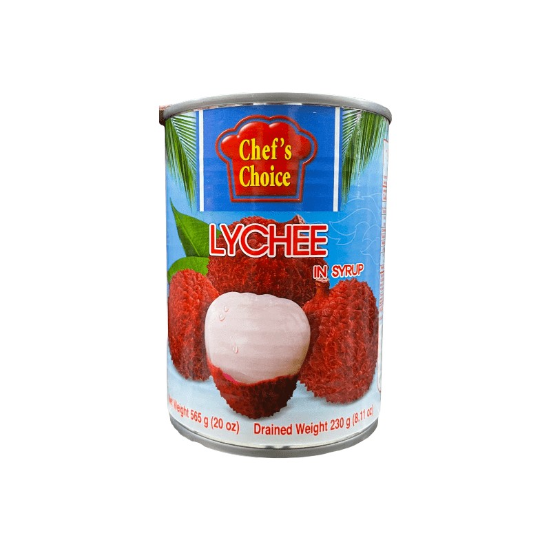 CHEF'S CHOICE LYCHEE IN SYRUP 20 OZ
