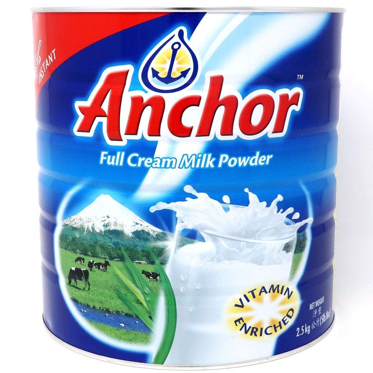 ANCHOR FULL CREAM MILK POWDER 5.5 LBS