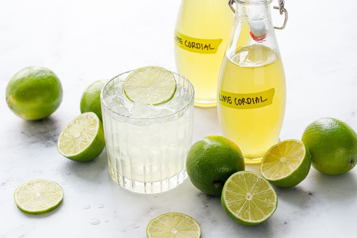 POPS LIME CORDIAL 1 LTR
