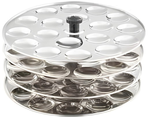 Mini Idli Stans 4 Plate 1 EACH