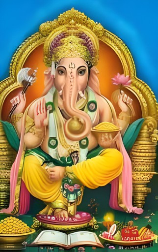 Poto Ganesh 4*5 1 PCS