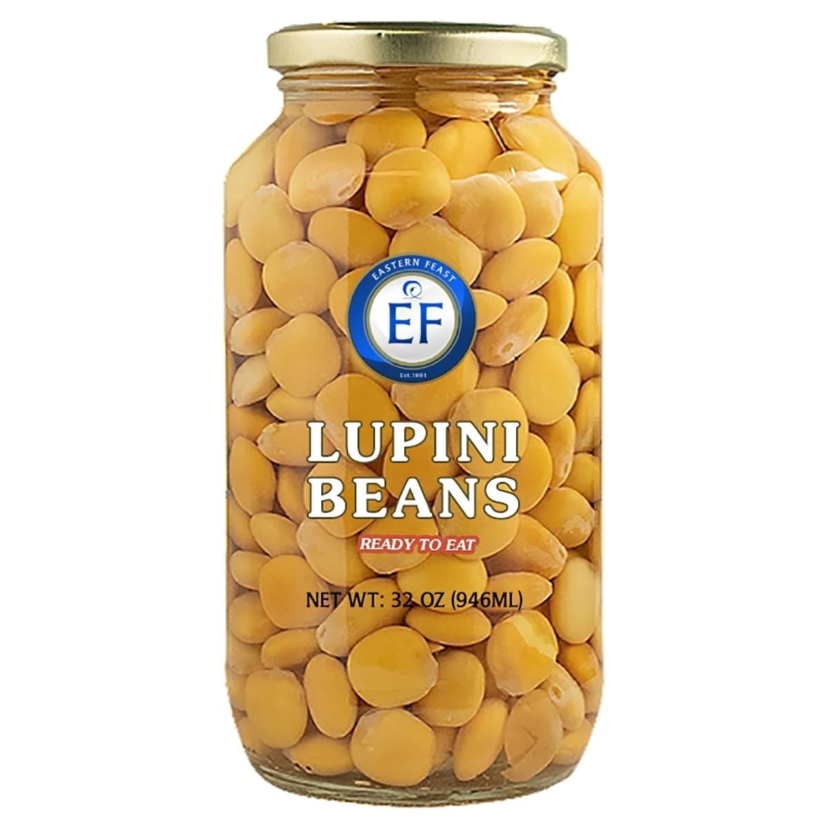 ME LUPINI BEANS JAR 32 OZ