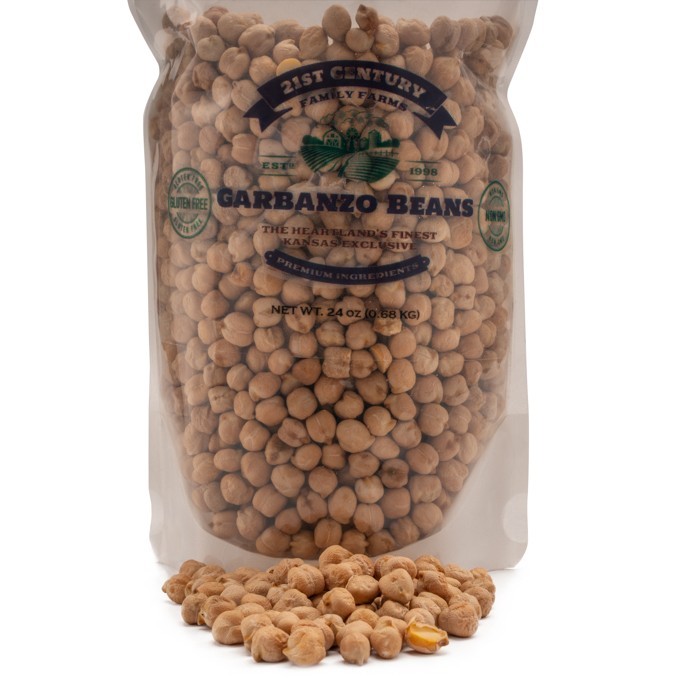 ME GARBANZO BEANS POLY BAG 24 OZ
