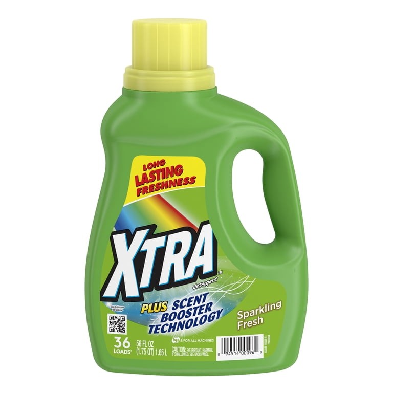 Xtra Liquid Detergent Sparkling Fresh 56 Floz