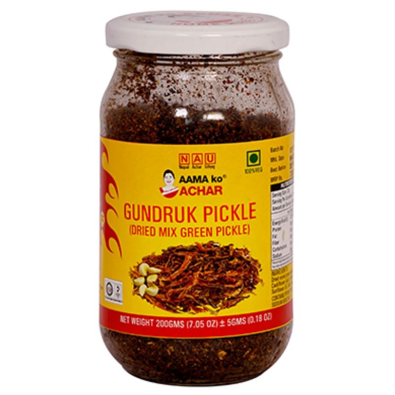 Aama Ko Gundruk Pickle 200 GM