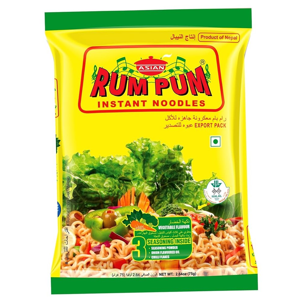 VEG NOODLES RUMPUM CASE 24 COUNT