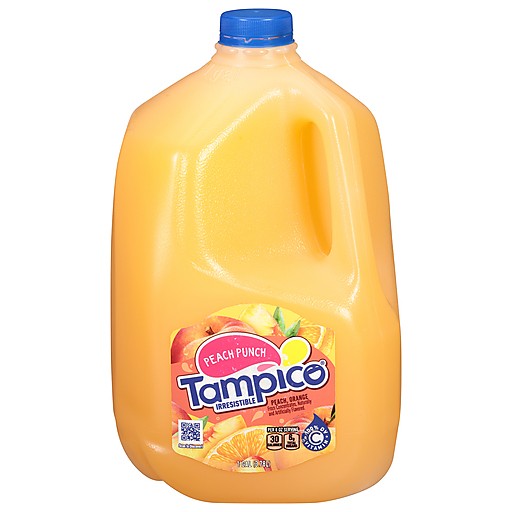 TAMPICO PEACH PUNCH JUICE 1 GALLON       1 OZ